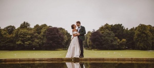 Grooms suit made by Clements and Church