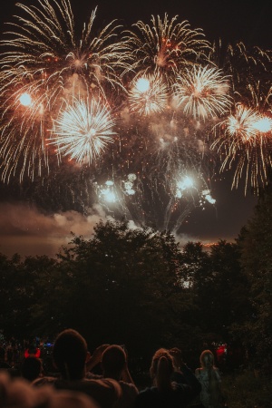 Fireworks warwickshire