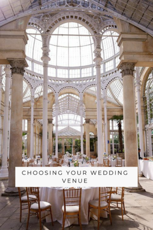 wedding blog about choosing a wedding venue