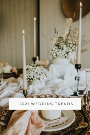 UK wedding trends for 2021