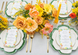 Spring table palette