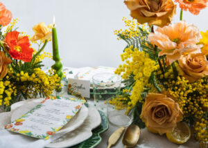 spring table setting